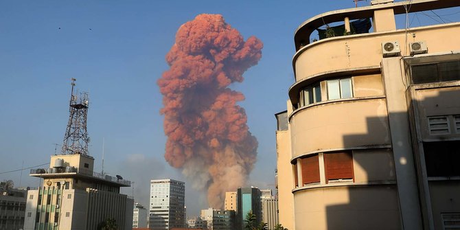 Mengerikan! Beirut Bisa Terhapus Dari Peta Jika Ammonium Nitrat Itu Jumlahnya Masih Utuh'