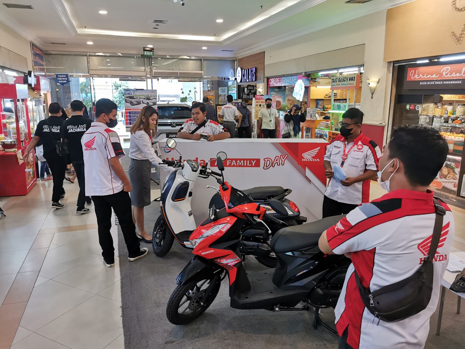 Capella Honda Sukses Gelar Honda AT Family Day di Mal Pekanbaru