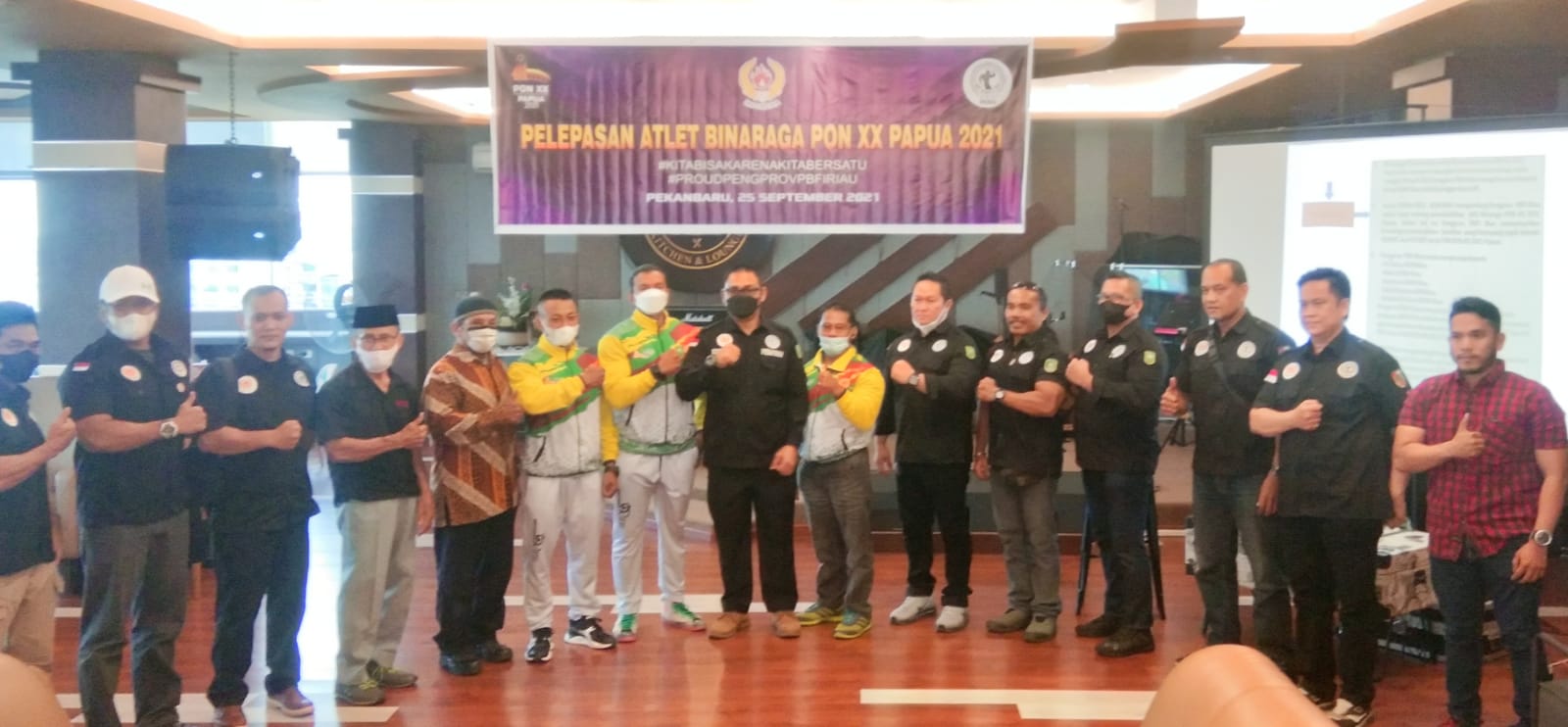 PON XX Papua 2021, Atlet Binaraga Riau Target Sumbang Medali
