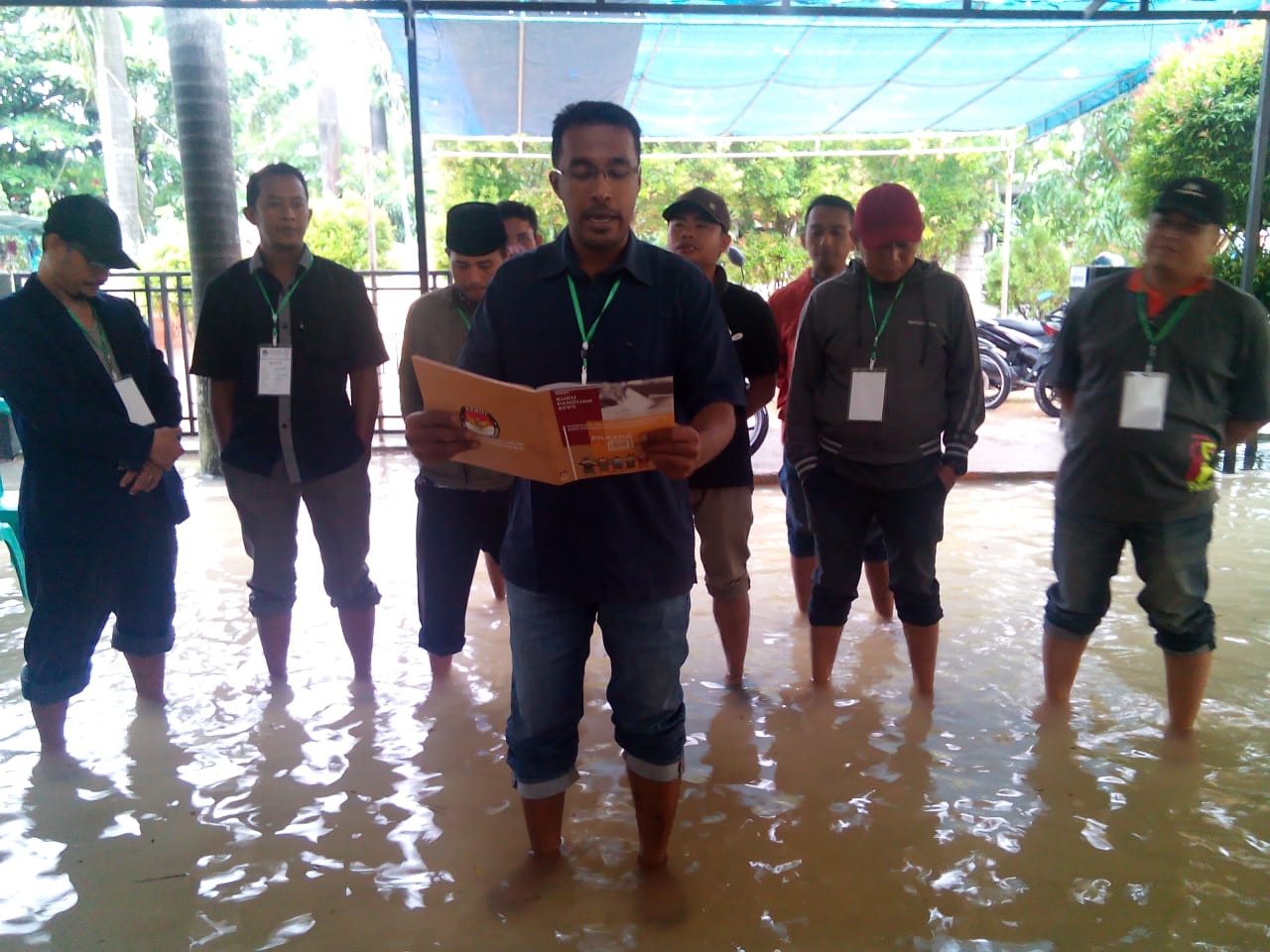 Miris !  Beberapa TPS di Pekanbaru Terendam Banjir