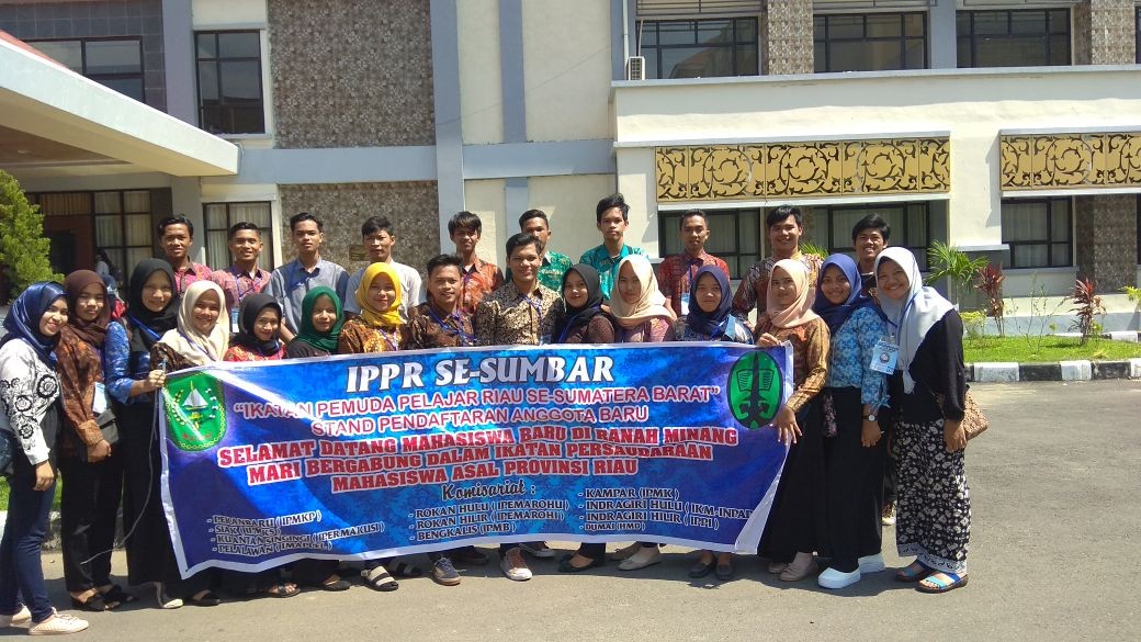 IPPR Sumbar, Data Mahasiswa Baru Asal Riau