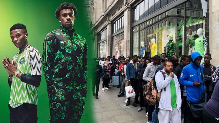 WOW! Jersey Timnas Nigeria Jadi Buruan Netizen Jelang Piala Dunia 2018!