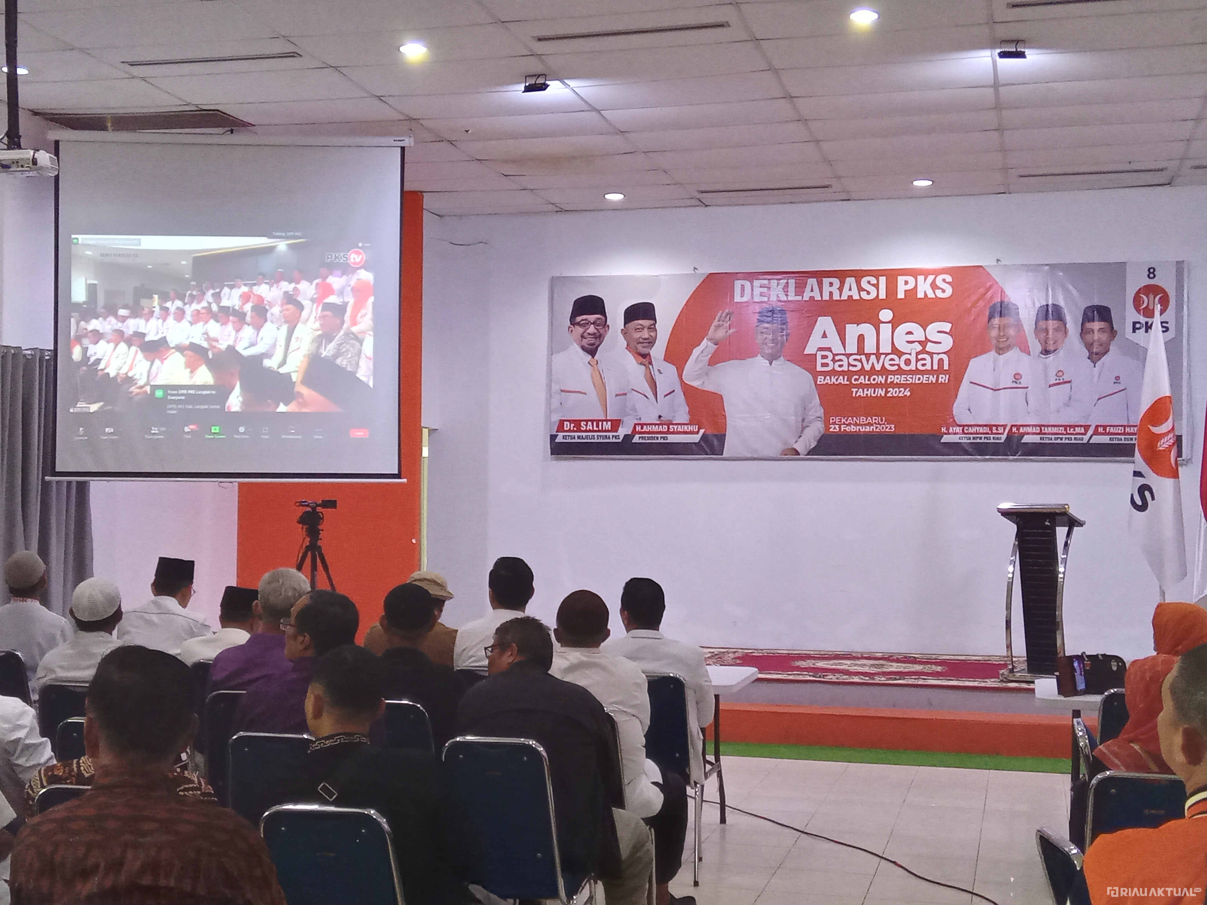 PKS Riau Sebut Relawan Anies Punya Peran Penting