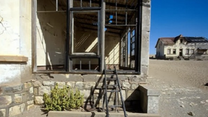 Mengintip Kota Hantu Penghasil Berlian di Gurun Namibia