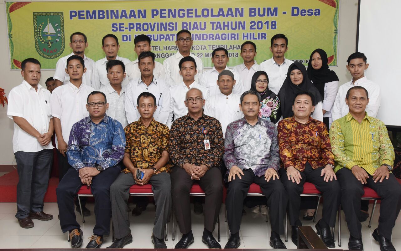 Dibuka Sekda Provinsi Riau, Pjs. Bupati Rudiyanto Hadiri Pembukaan Pelatihan Pengelola BUM-Des se Pr