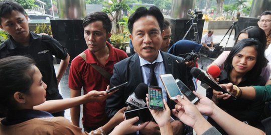 Ikut Demo Buruh, Yusril Janji Gugat Perpres Tenaga Kerja Asing