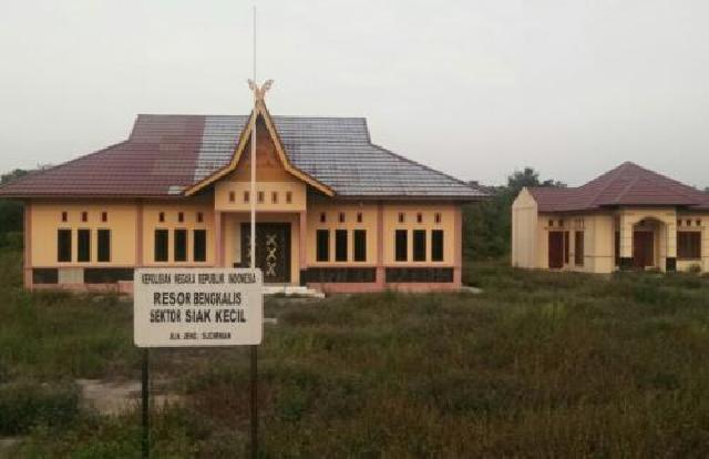 Kantor Polsek Siak Kecil Belum Difungsikan