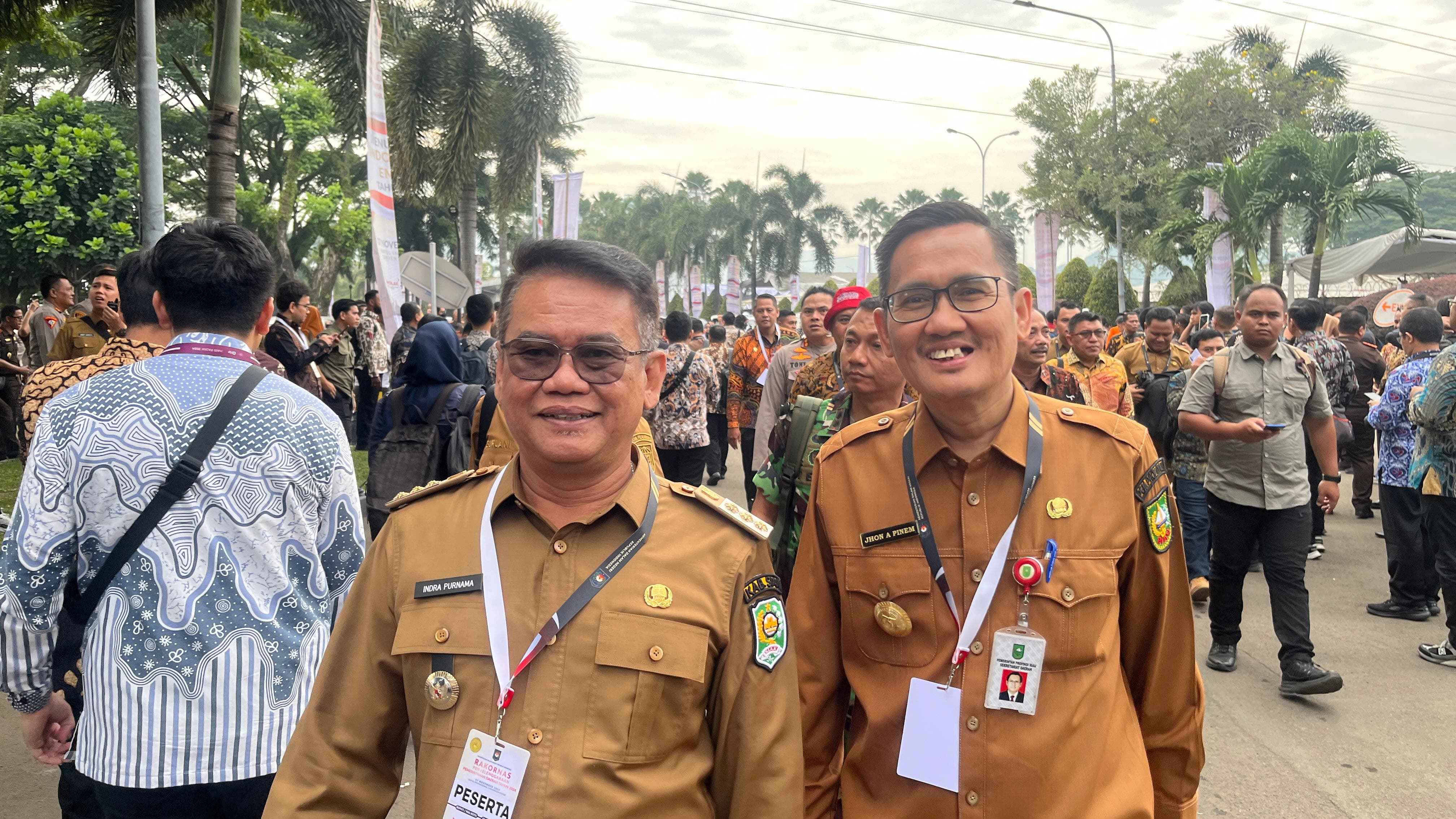 Hadir di Rakornas Pemda, Pjs Bupati Siak Siap Implementasi Arahan Presiden Prabowo untuk Pemkab Siak