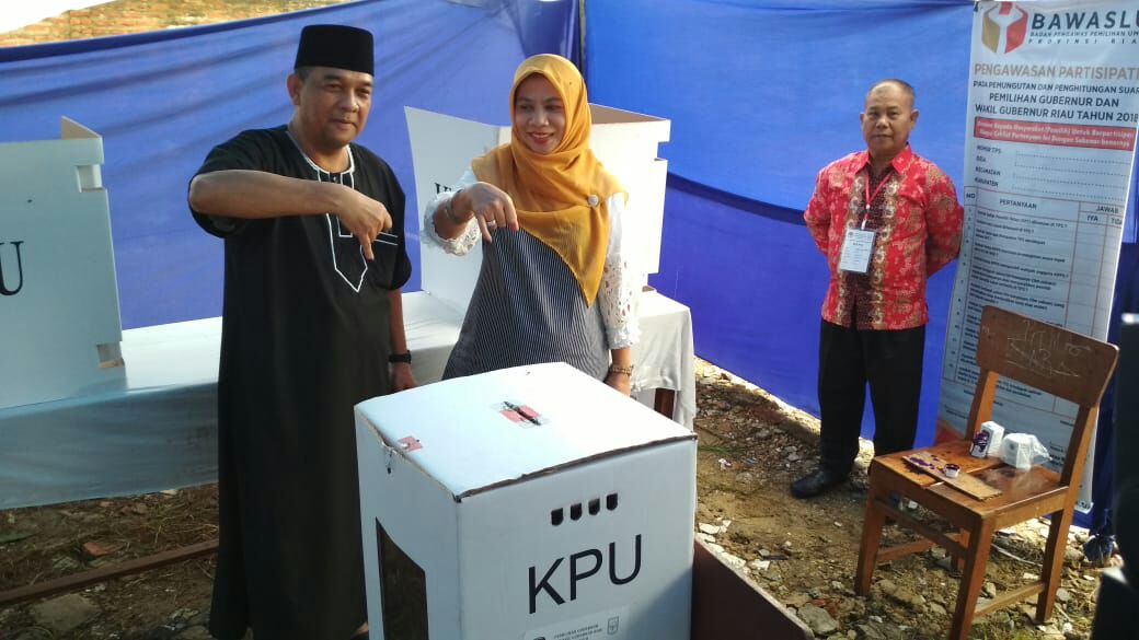 Hitung Cepat Polmark, Syamsuar-Edy Nasution Sementara Unggul