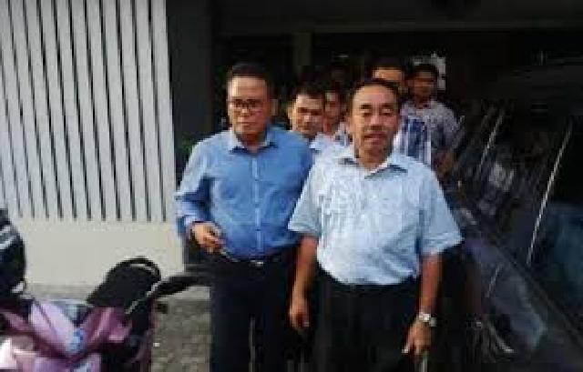 Mantan Bupati Bengkalis Ditahan