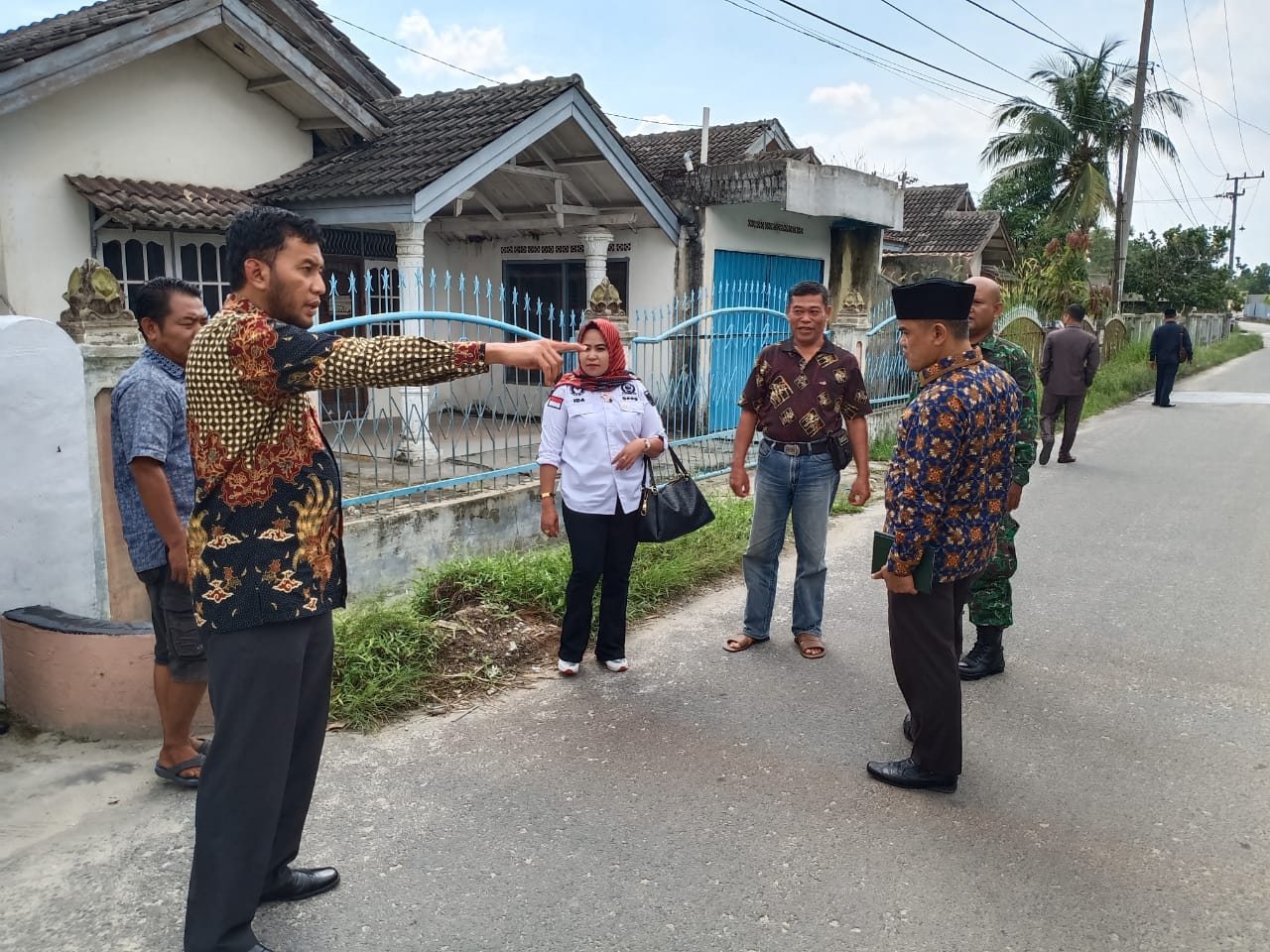 Pembangunan Pasar Induk Akibatkan Rumah Warga Kebanjiran, Komisi I DPRD Pekanbaru Turun Lapangan