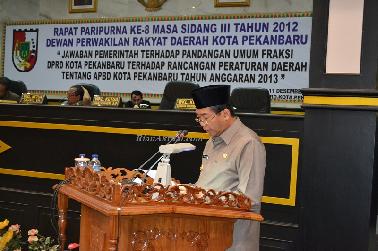 Fraksi Minta Penanganan PKL, Walikota Tetap Fokus Pendidikan dan Kesehatan