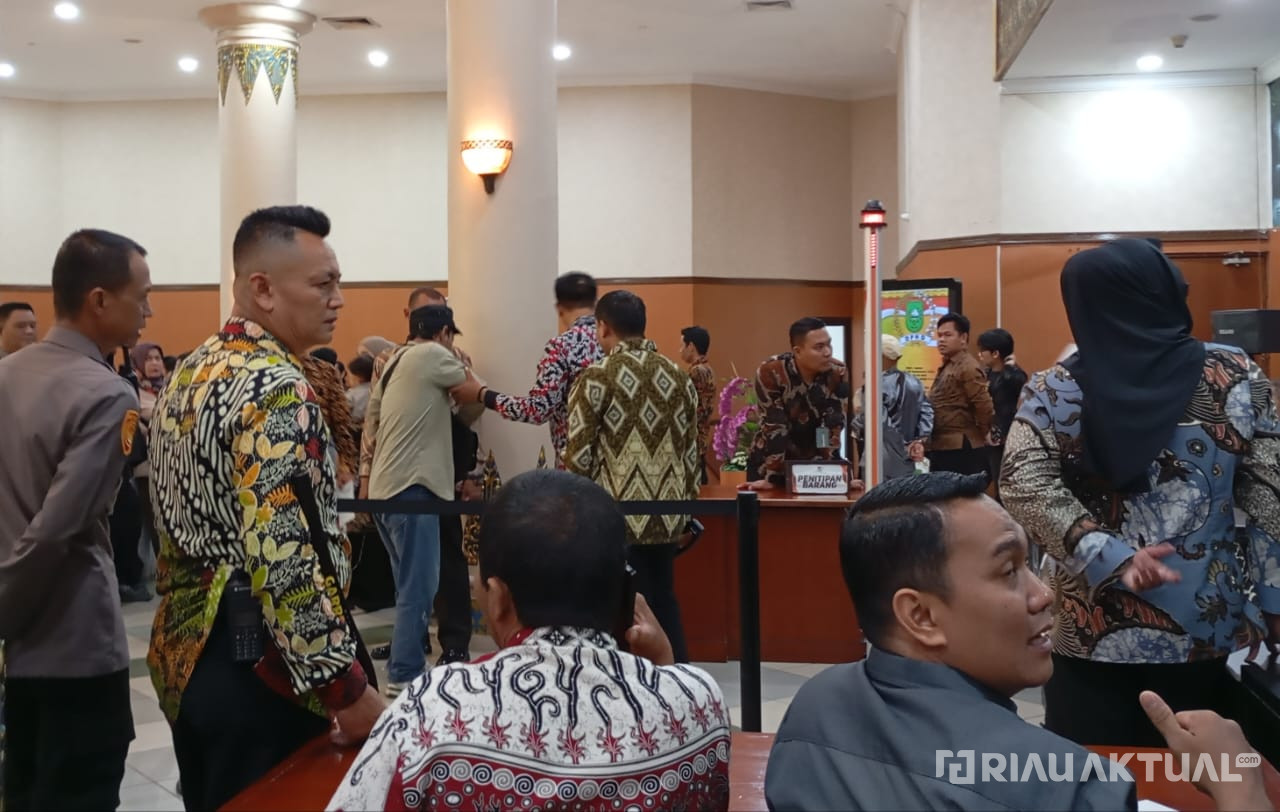 Pelantikan Anggota DPRD Riau Periode 2024-2029 Dijaga Ketat