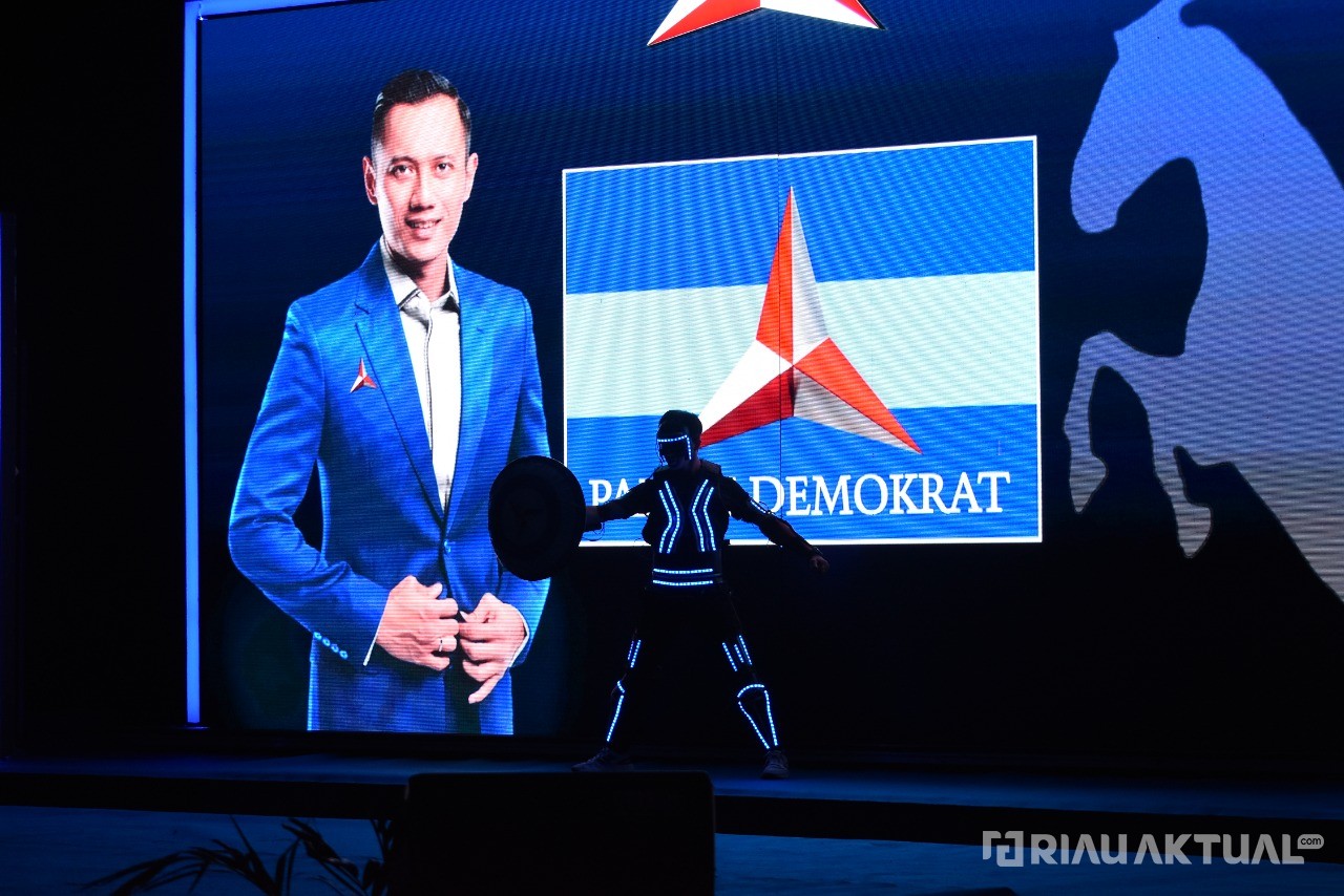 Demokrat Riau Tampilkan Koreografi Kekinian, Ini Filosofinya