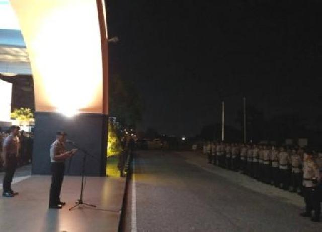 Ratusan Personel Brimob Riau Di-BKO-kan di PT Freeport Papua