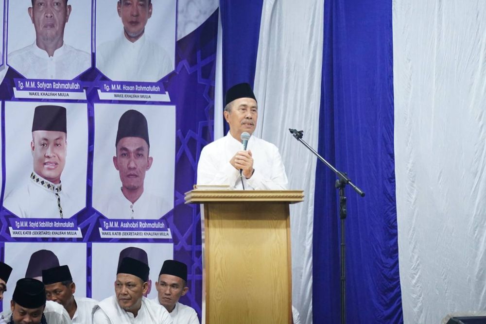 Gubernur Syamsuar Hadiri Wirid Akbar Bersama Masyarakat Rohul