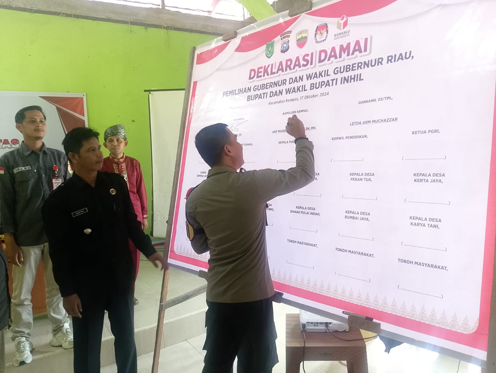 Forkopimcam Kempas Gelar Deklarasi Pilkada Damai dan Netralitas