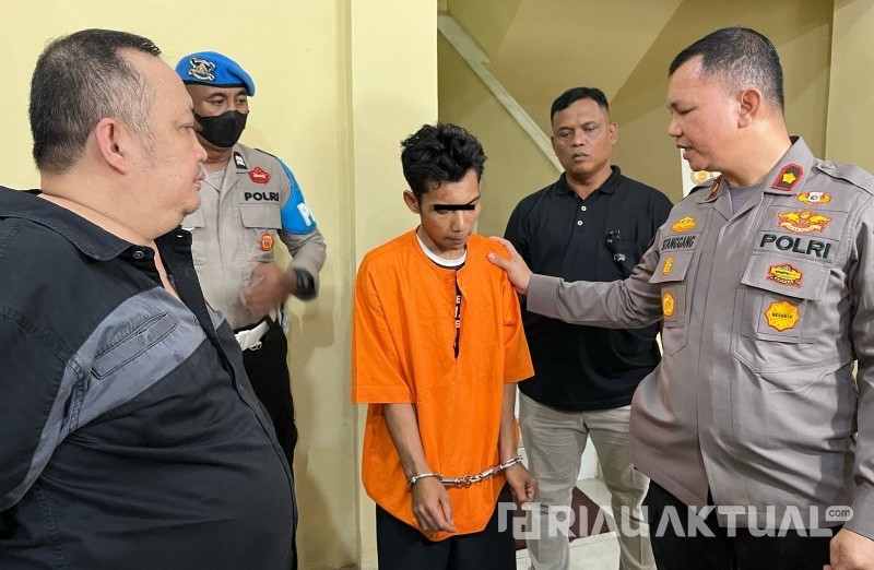 Nekat Curi Gelang Emas di Pekanbaru, Pria Asal Rohul Ditangkap Warga dan Polisi