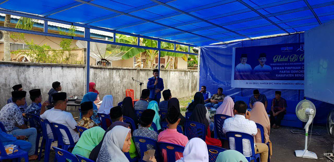 Peduli dan Memberi solusi, DPC Partai Demokrat Bengkalis Santunin 50 Anak Yatim Bengkalis