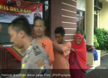 Mengaku Dukun Sakti, Ternyata Ini Yang Dilakukan Halimah