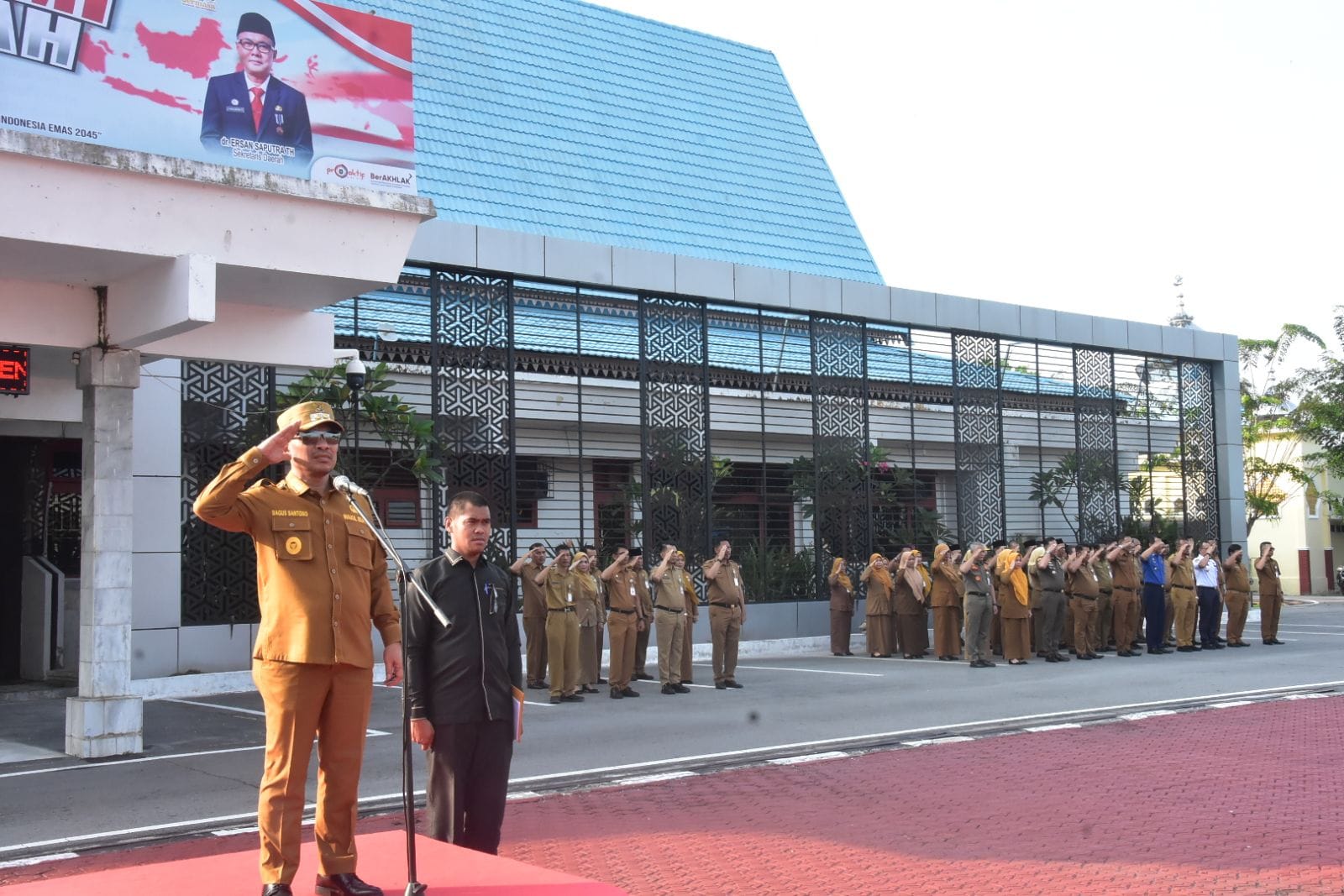 Wabup Bengkalis Ajak ASN Tetap Semangat Bangun Daerah Bermarwah dan Sejahtera
