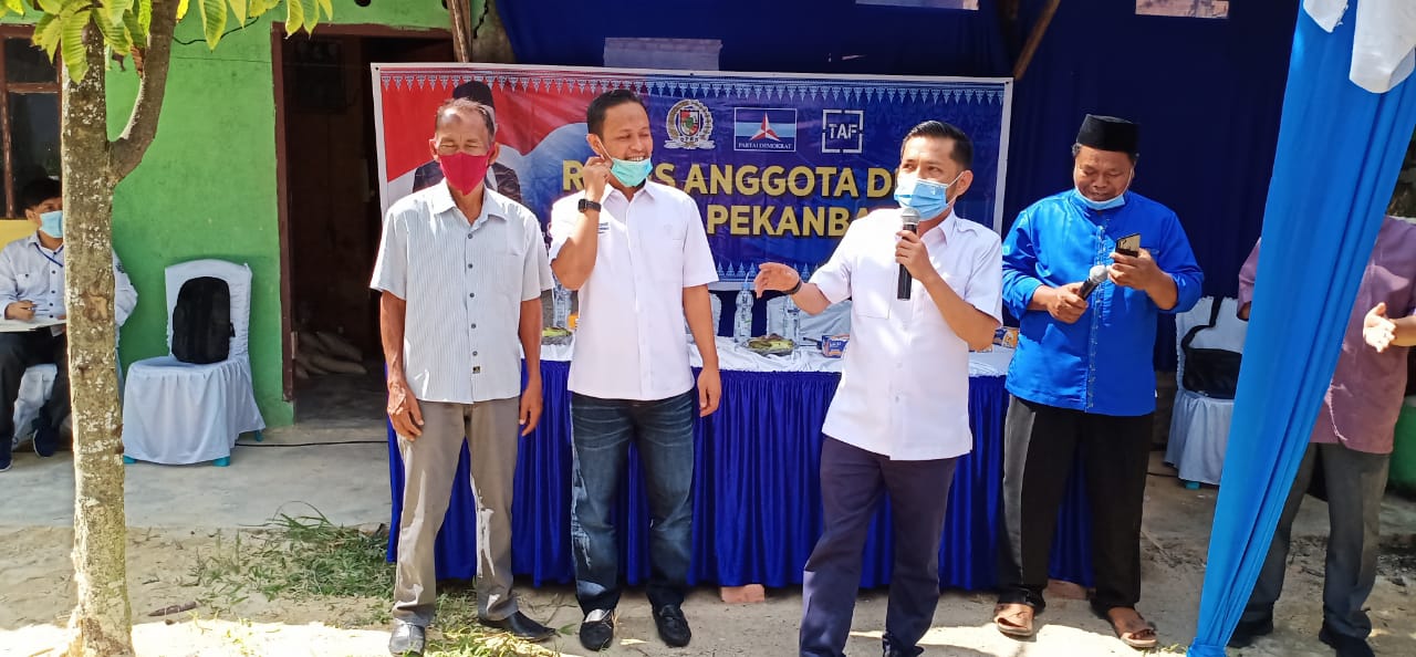 Reses di Tangkerang Labuai, Wakil Ketua DPRD Terima Aspirasi Terkait Pemanfataan Lahan Tidur