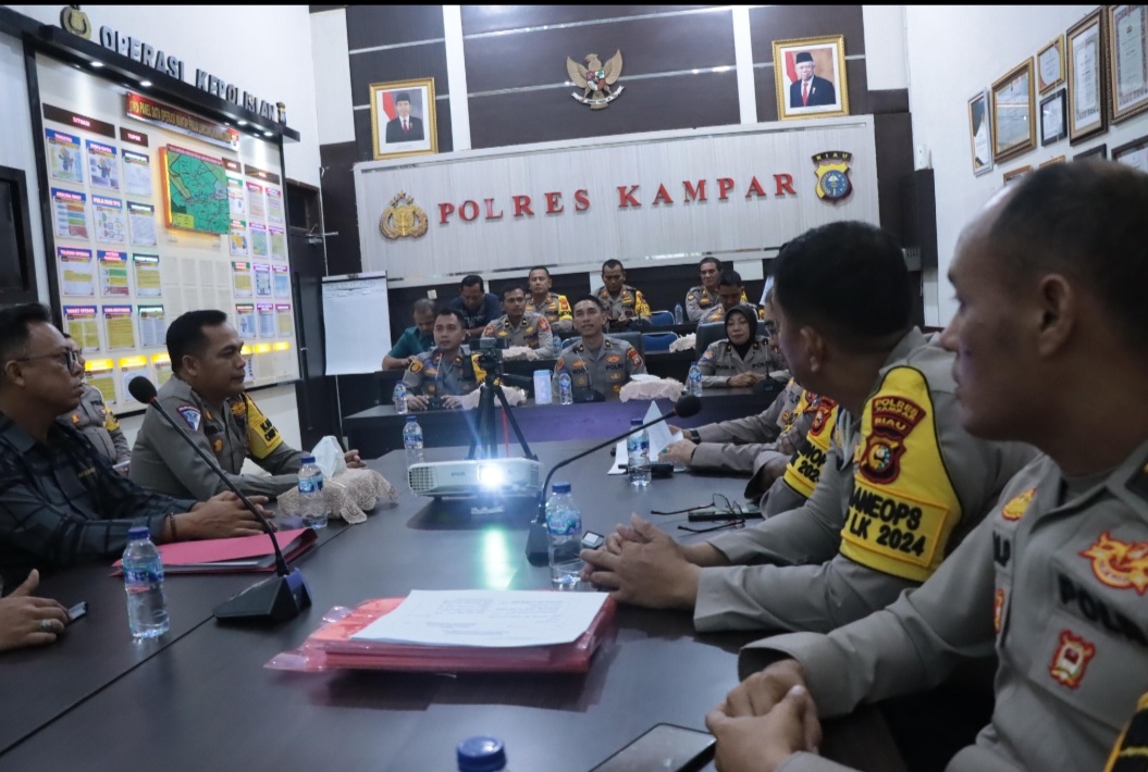 Polres Kampar Raih Apresiasi Polda Riau dalam Pengamanan Pilkada