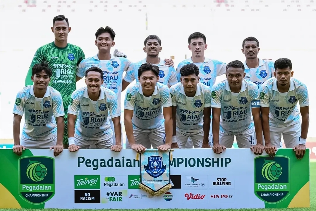 Putaran Pertama Usai, PSPS Pekanbaru di Posisi ke-7 Klasemen Liga 2