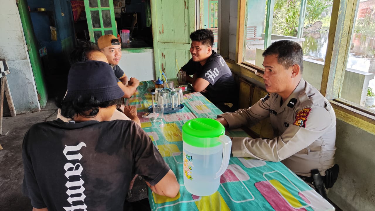 Polsek Bangko Pusako Gelar Cooling System untuk Wujudkan Pilkada Damai 2024 ddi Bangko Kanan