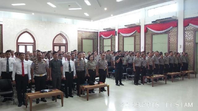 Commander Wish Kapolda Riau Di Polres Kampar