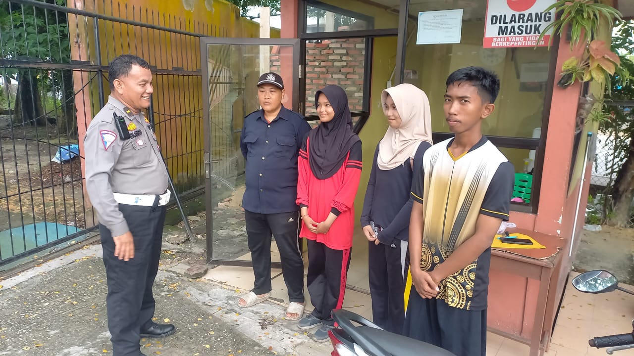 Polsek Mandau Ajak Kaum Milenial Aktif Berpartisipasi dalam Pilkada 2024