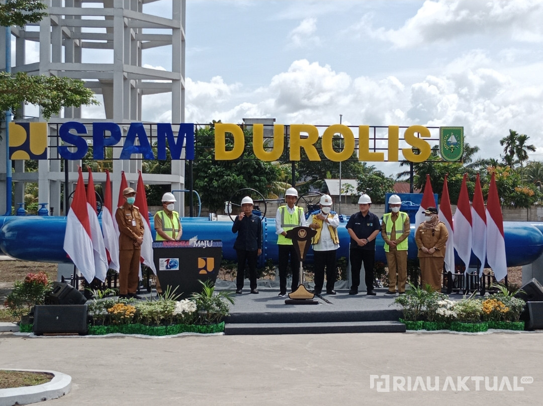 Diresmikan Presiden Jokowi, Ini Manfaat SPAM Durolis