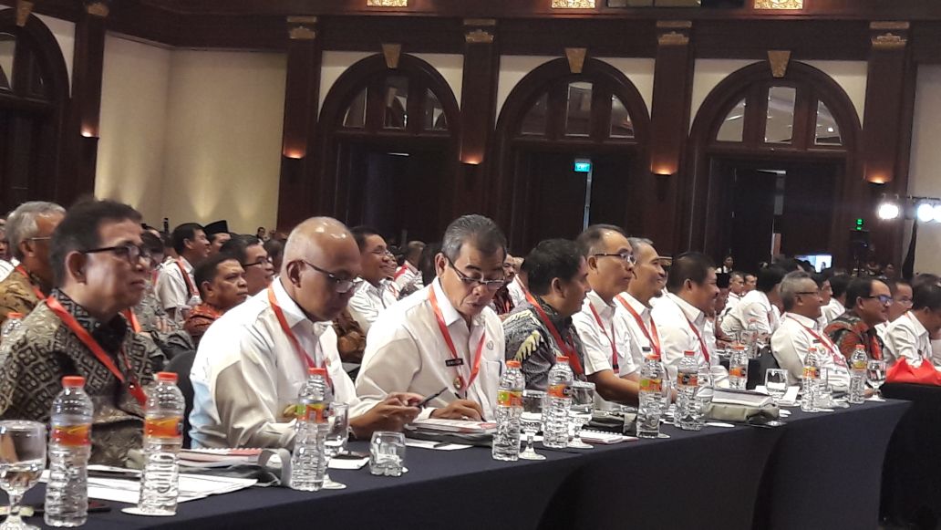 Bupati Kuansing, Hadiri Rapat Nasional Penanganan Konplik, di Jakarta