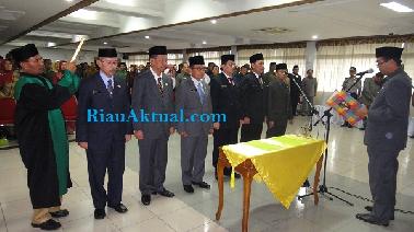 Mutasi Akhir Tahun, 5 Pejabat Pemko Pekanbaru Dipromosikan ke Eselon II