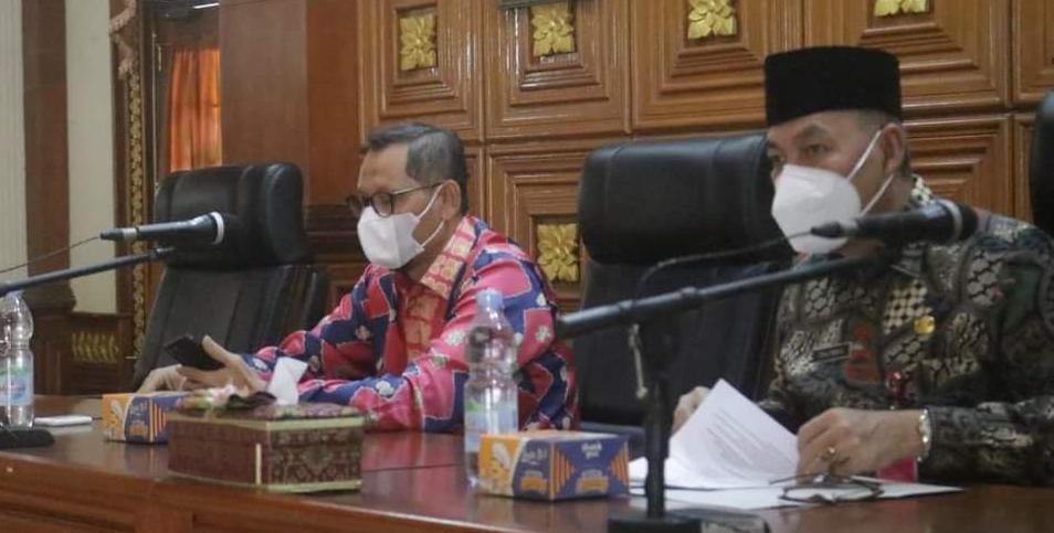 Pemkab Siak - Pemprov Riau Sosialisasi Pergub Nomor 77 Tahun 2020