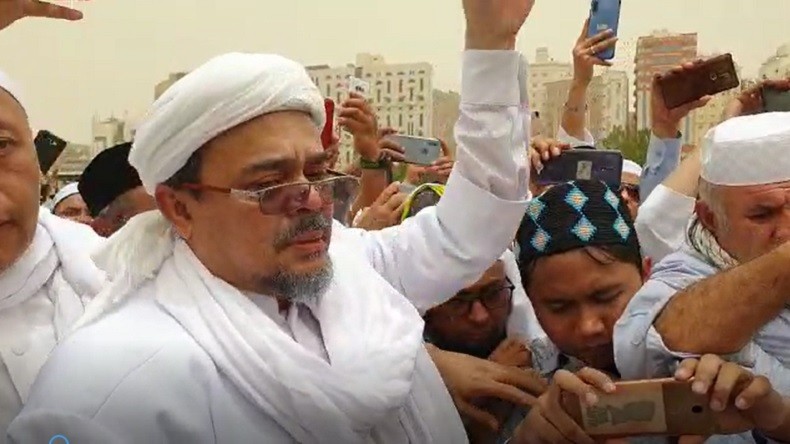 Beredar 'Video Habib Rizieq Tiba di Indonesia', Begini Faktanya