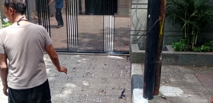 Terkait Ledakan di Kantor KAMI, Saksi Melihat Dua Pria Melempar Seperti Bom Molotov