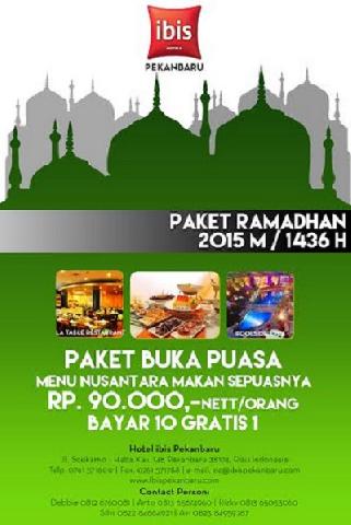 Promo 'Kampoeng Ramadhan' Hotel ibis Pekanbaru yang Perlu Anda Tahu