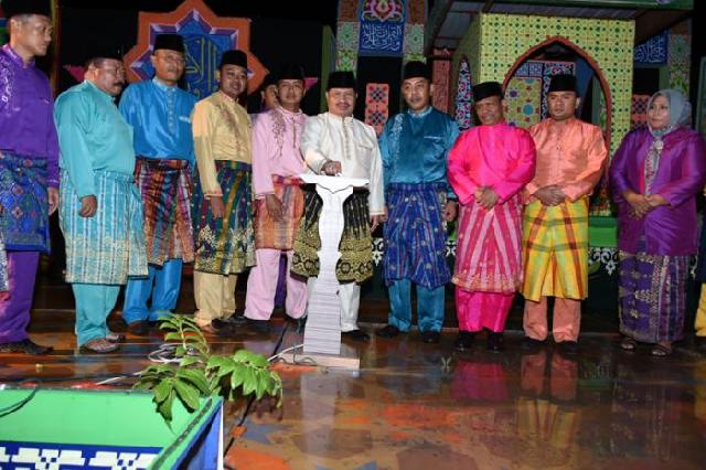 Sempat Diguyur Hujan Lebat, Pembukaan MTQ ke 12 Siak Kecil Berlangsung Meriah