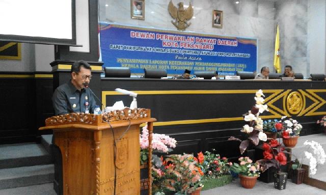DPRD Akan Tindaklanjuti Penyampaian LKPJ Kepala Daerah Pekanbaru