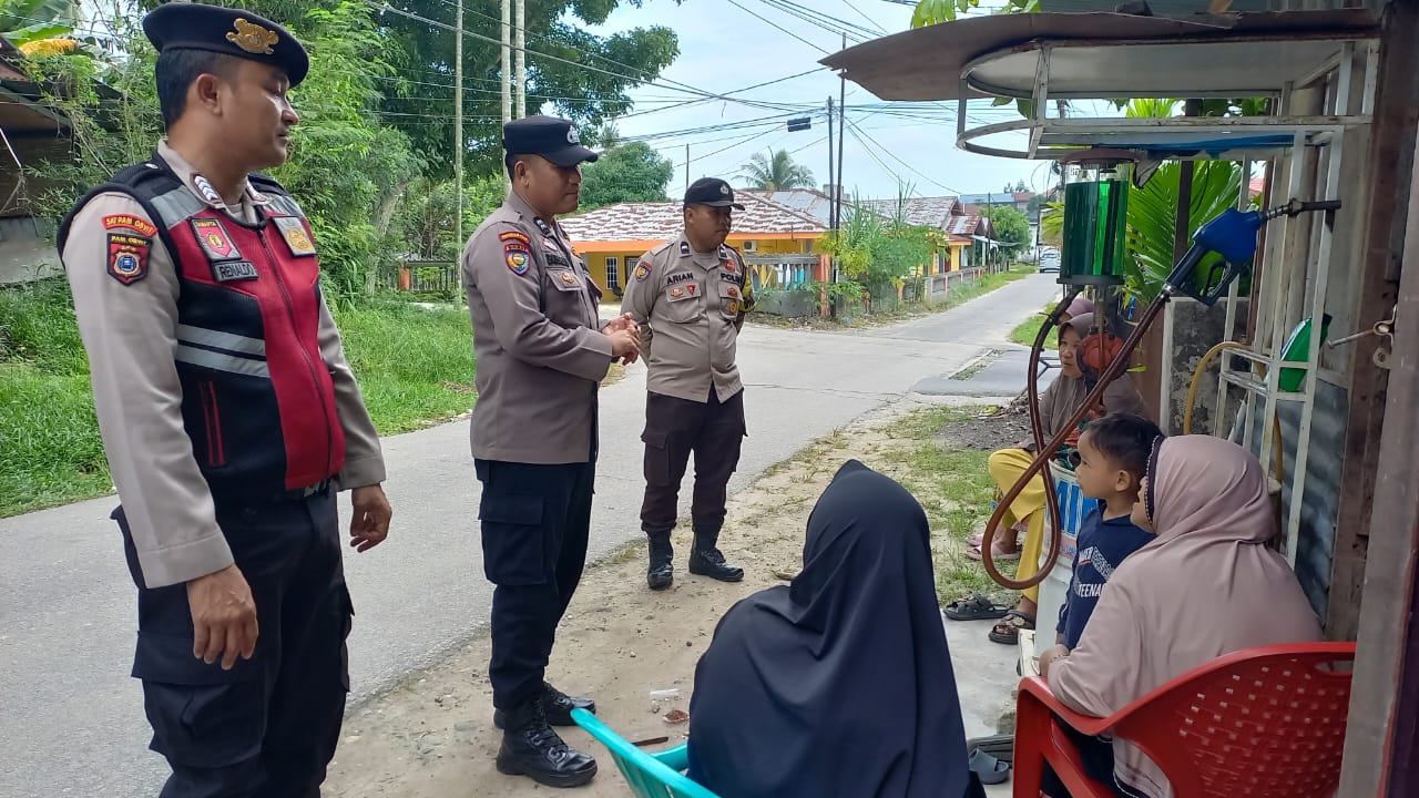 Polsek Mandau Ajak Ibu-ibu Berperan Aktif dalam Mewujudkan Pilkada Damai dan Kondusif