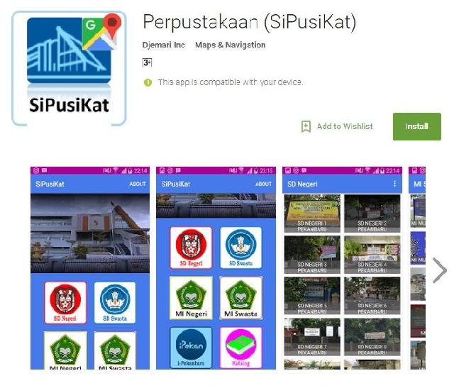 DPK Pekanbaru Luncurkan Aplikasi SiPusiKat Berbasis Android, Ayo Download Disini