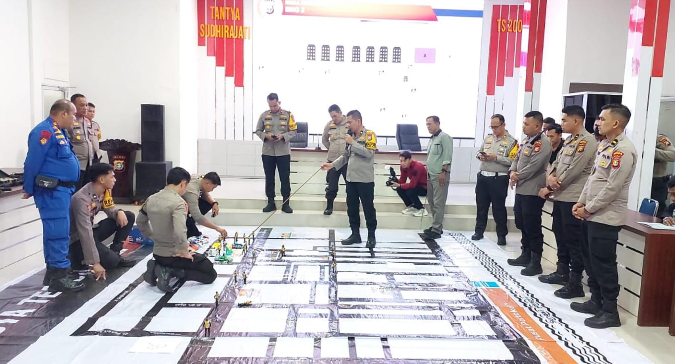 Polres Inhil Siap Amankan Debat Kandidat Paslon Bupati