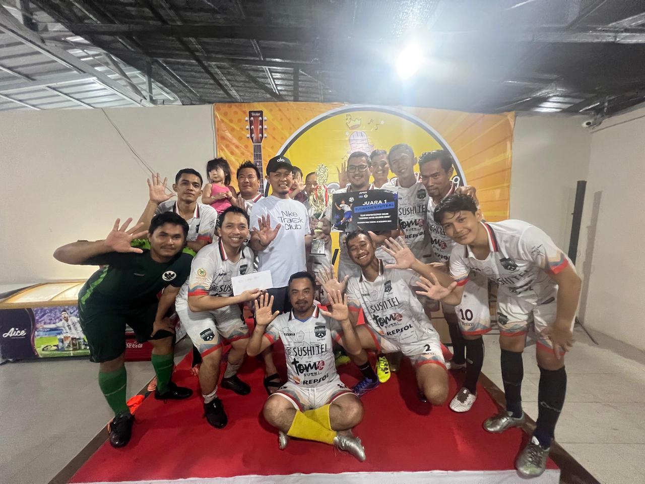 Agung Nugroho Tutup AMAn CUP 1, Pemuda Maju Pekanbaru Keluar Sebagai Juara