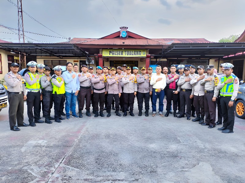 Wakapolres Siak Tegaskan Personelnya Tentang SOP Pengamanan Pemilu Damai 2024