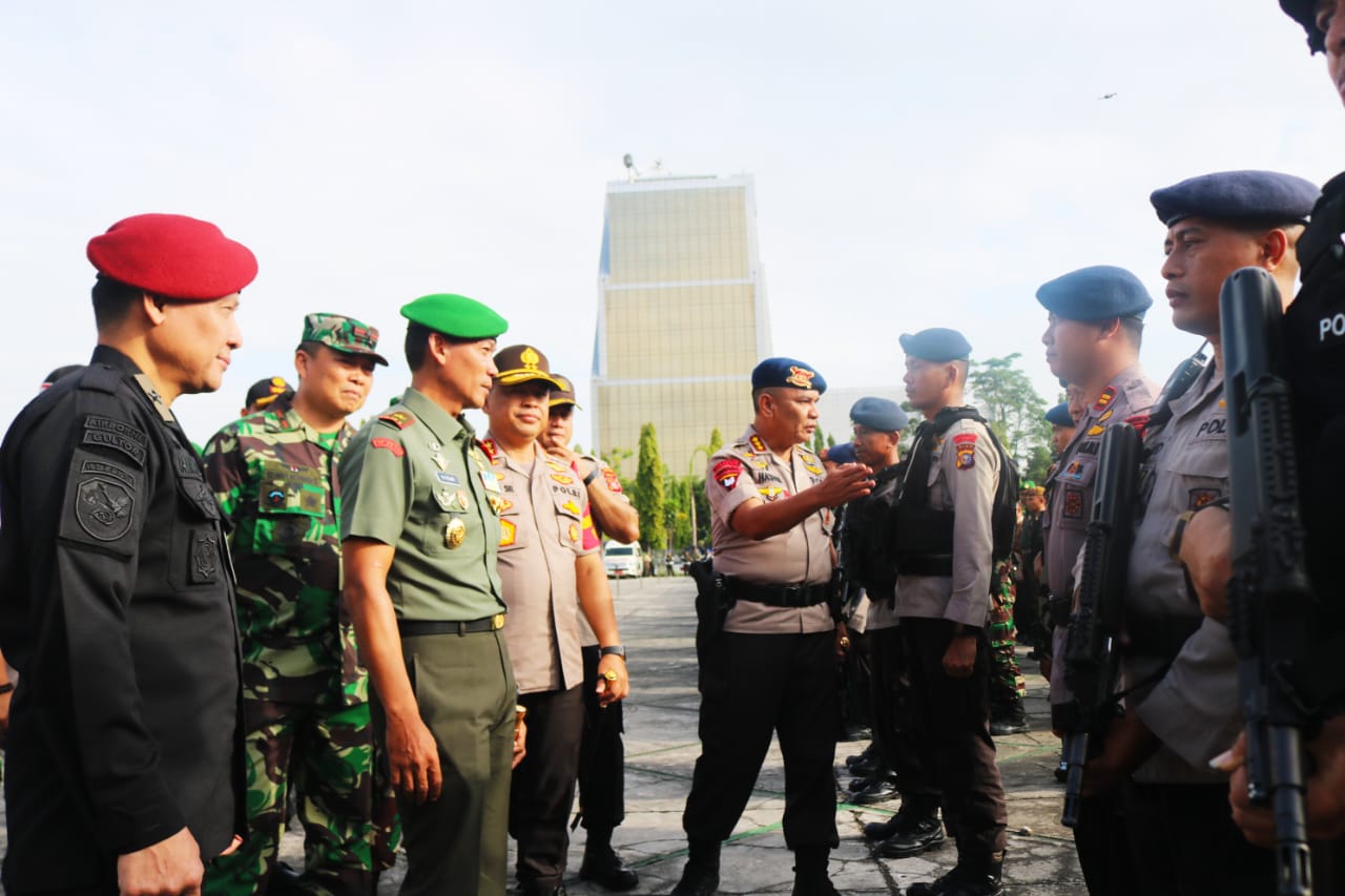 Danrem dan Kapolda Riau Nyatakan Siap Amankan Kedatangan Presiden
