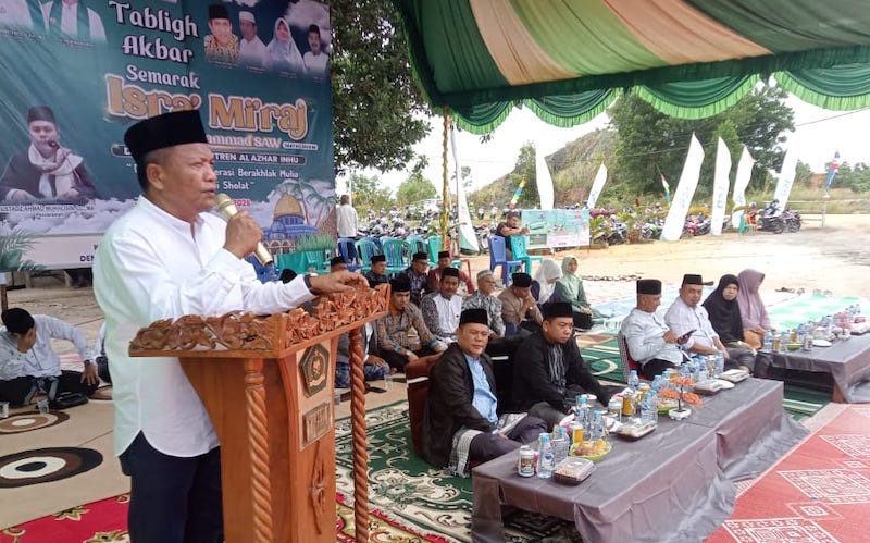 Pesantren Al Azhar Inhu Gelar Isra Mikraj 1447 H, Pemkab Dorong Publikasi dan Perluasan Akses Pendidikan