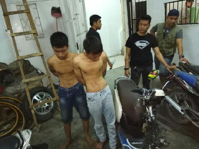 Tim Patroli Polsek Payung Sekaki Pekanbaru, tangkap pelaku jambret yang tengah beraksi