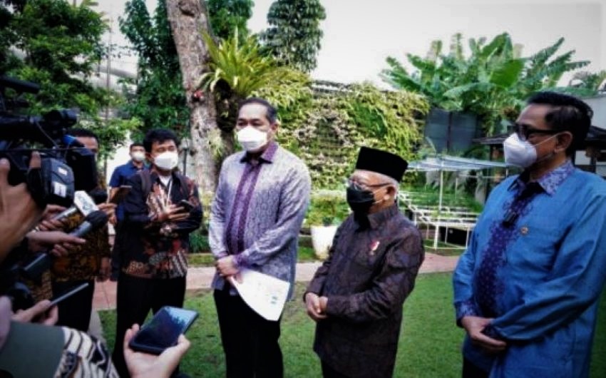 Bertemu Wapres Ma’ruf Amin, Mendag: Indonesia Jadi Kiblat Fesyen Muslim Dunia