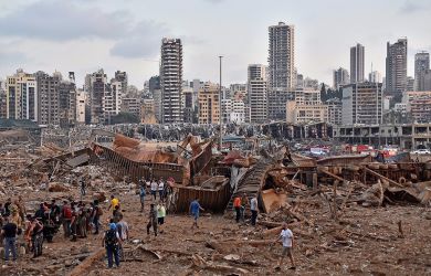 Foto Ledakan Besar di Beirut, Tampak sebelum dan Sesudah, Gubernur Kota: Kehancuran dalam Hidup Saya